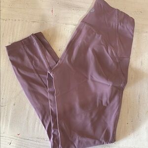 lululemon athletica Mauve Leggings